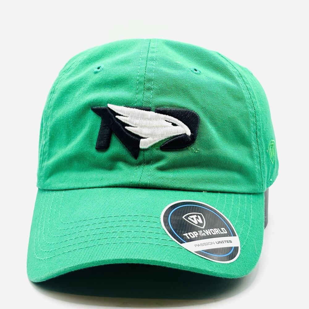 North Dakota Fighting Hawks Top Of The world Brand Clean Up Adjustable Hat
